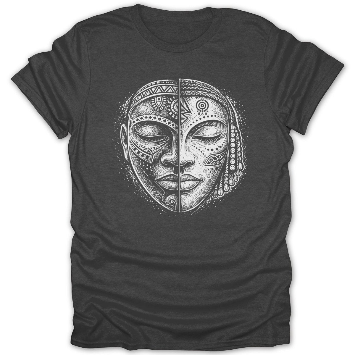 Dual Spirit Mask Tee - Zion Threadz