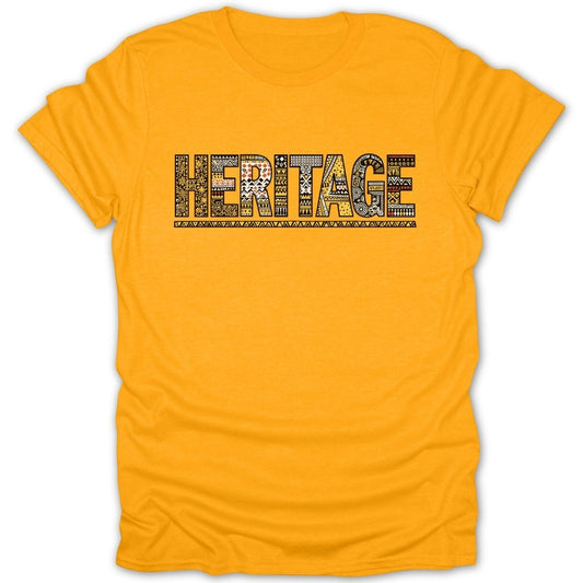Heritage African Pattern Tee - Zion Threadz
