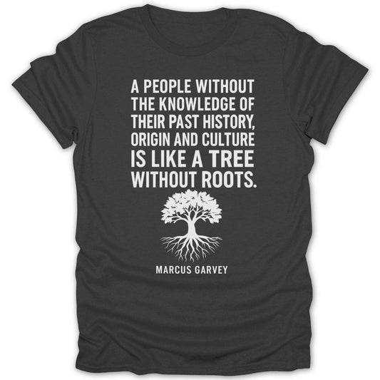 People Without Knowledge - Marcus Garvey Tee - Zion Threadz