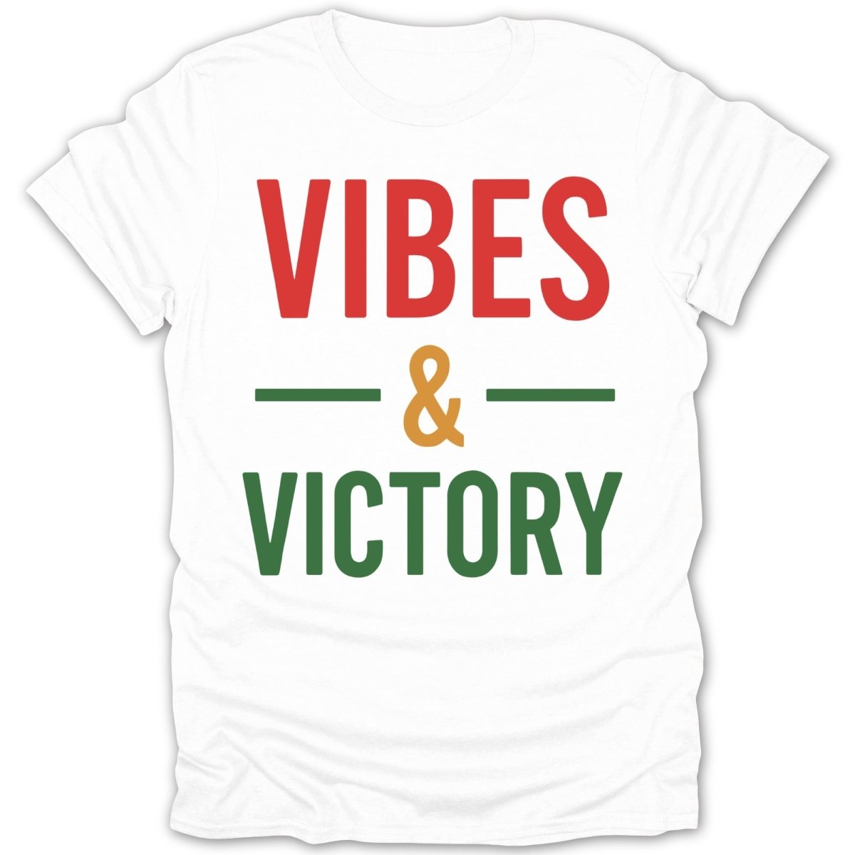 Vibes & Victory RBG Tee - Zion Threadz