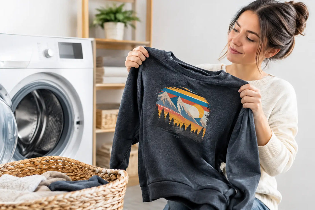 How to Wash Graphic Sweatshirts Without Fading