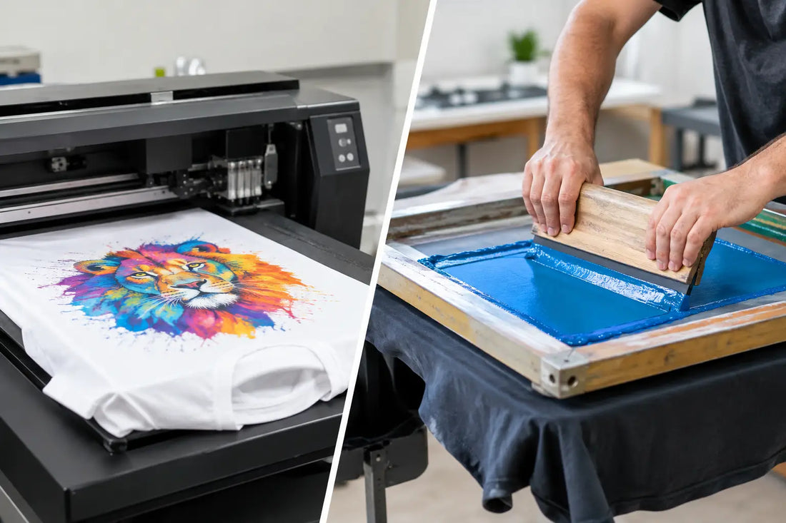 DTG Versus Screenprinting: Which Print Wins?