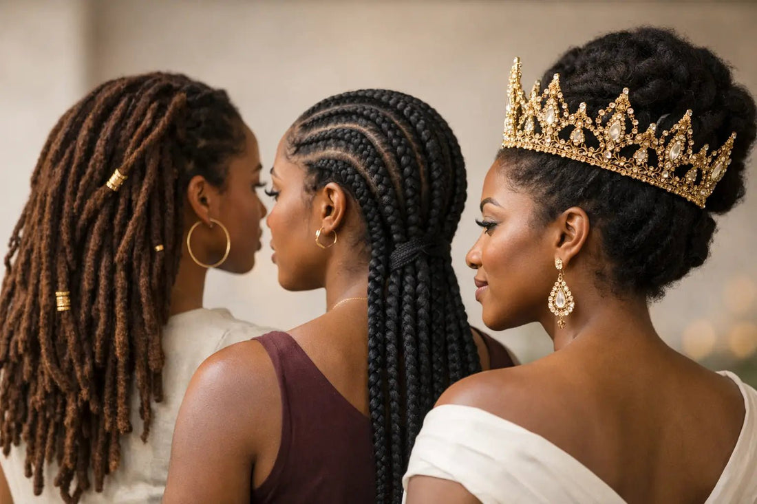 Locs, Braids, and Crowns as Hair Heritage