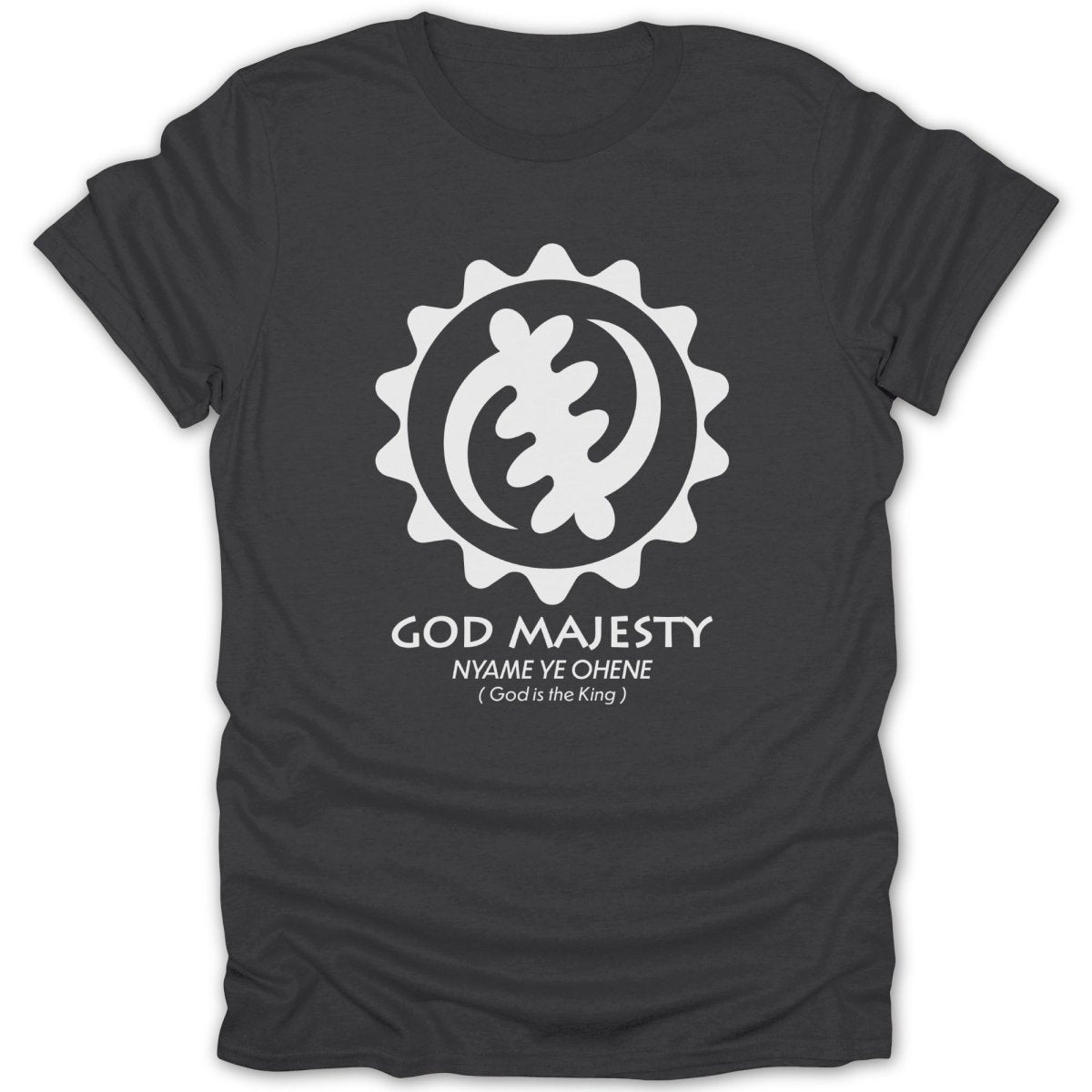Adinkra Nyame Ye Ohene Tee - Zion Threadz