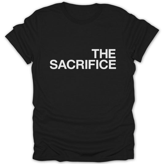 THE SACRIFICE Graphic Tee Shirt Casual Wear