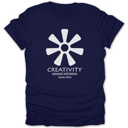 Adinkra Ananse Ntontan Creativity Tee - Zion Threadz