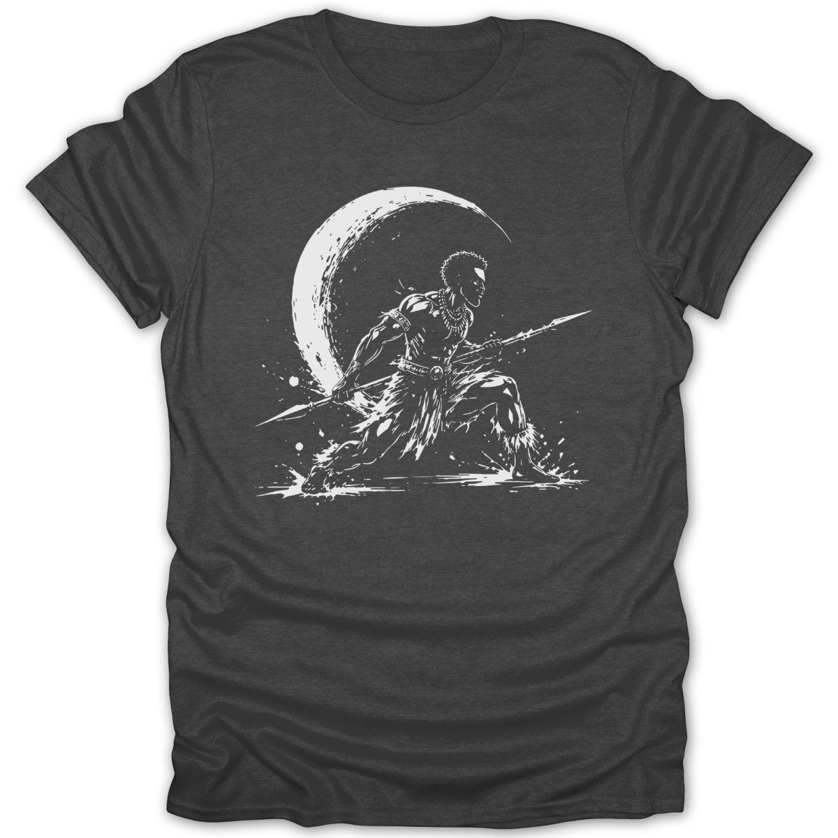 Lunar Warrior Spirit BW Tee - Zion Threadz