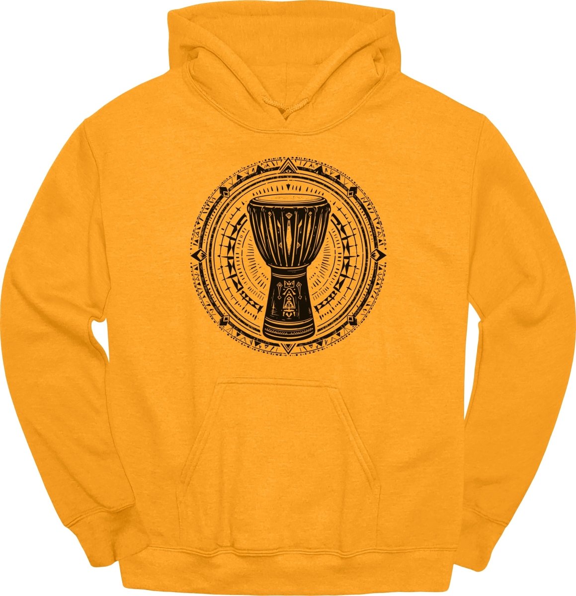 Djembe Drum Art Hoodie - Zion Threadz