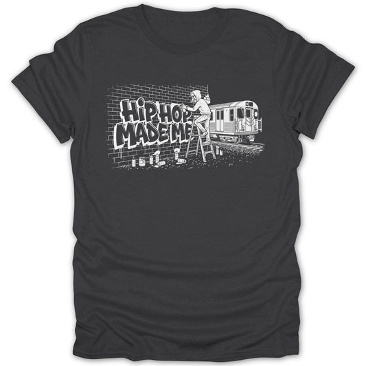 Hip Hop Made Me Street Art Graphic T-Shirt