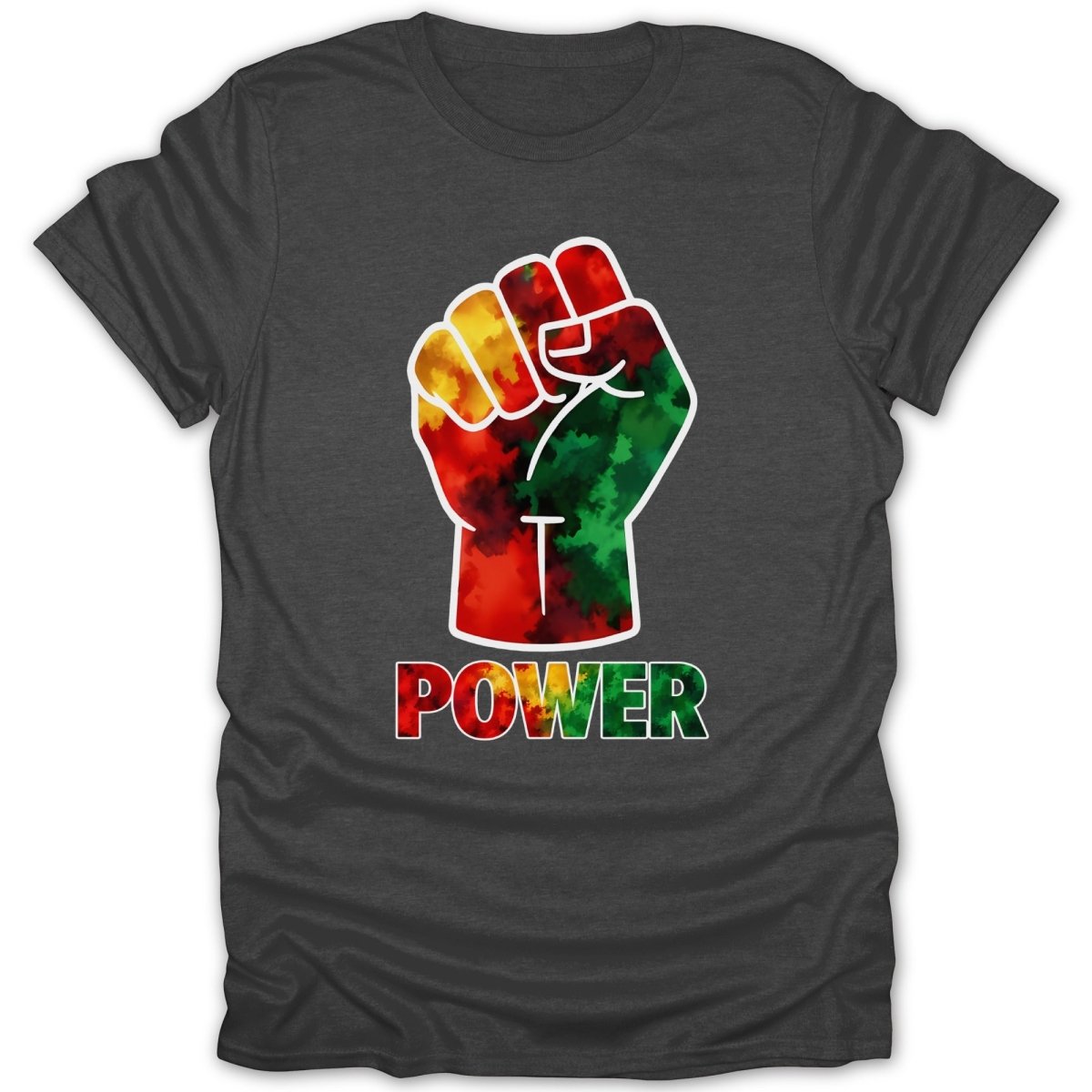 Rasta Power Fist Tee - Zion Threadz