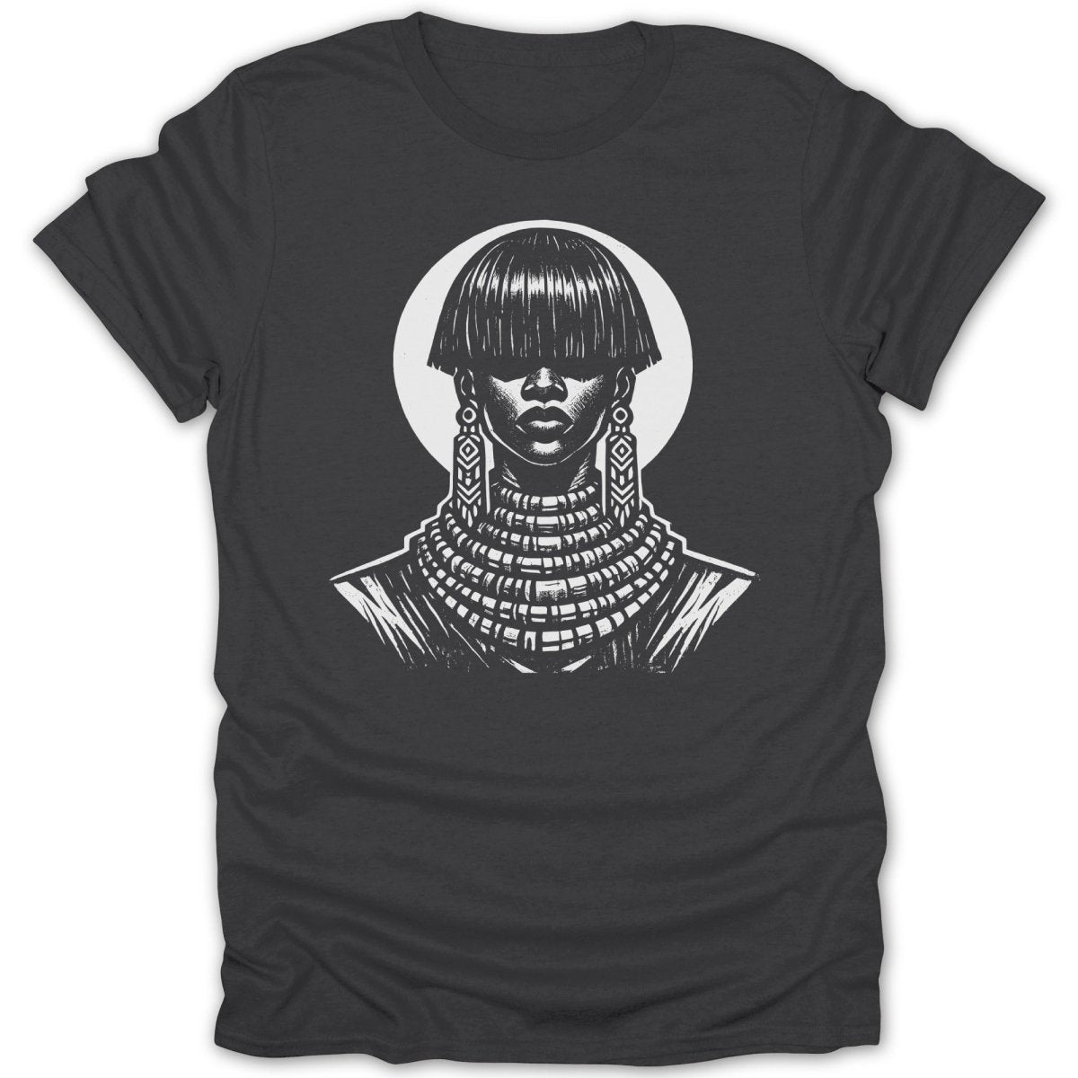 African Queen Hidden Eyes Tee - Zion Threadz