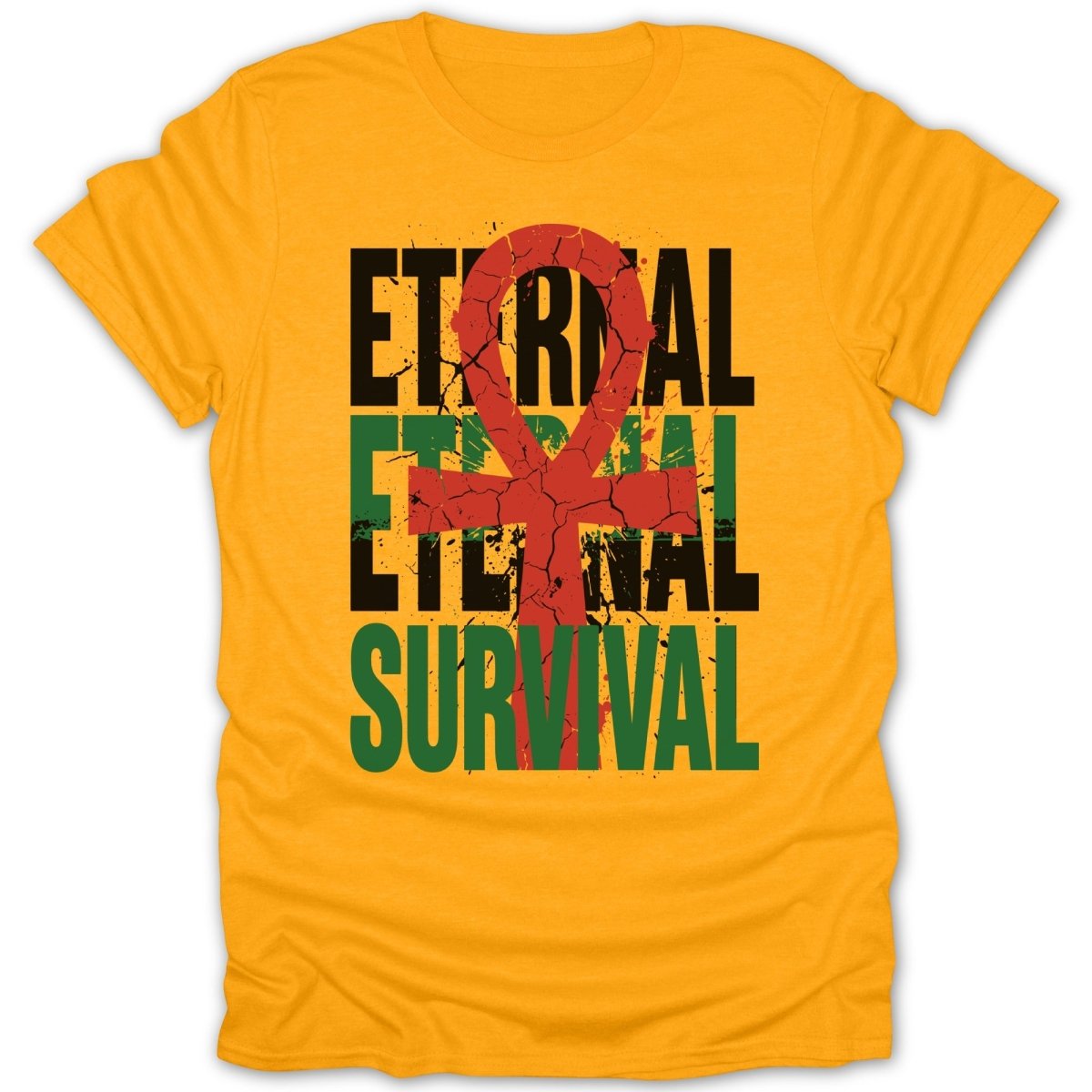 Eternal Survival Ankh Tee - Zion Threadz
