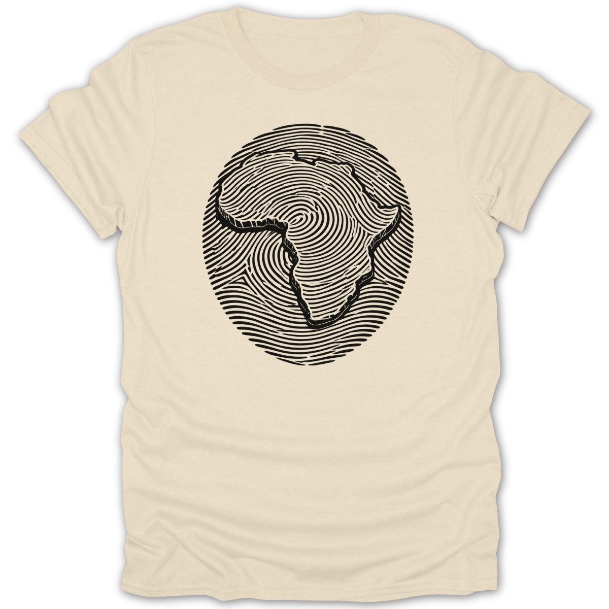 Africa Identity Fingerprint Tee - Zion Threadz