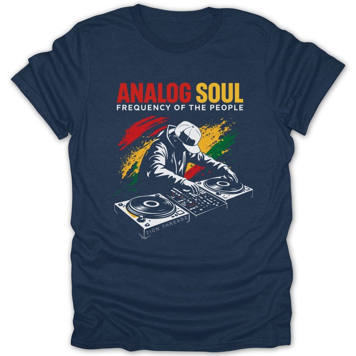 Analog Soul Frequency DJ Tee - Zion Threadz