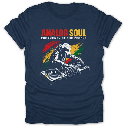 Analog Soul Frequency DJ Tee - Zion Threadz