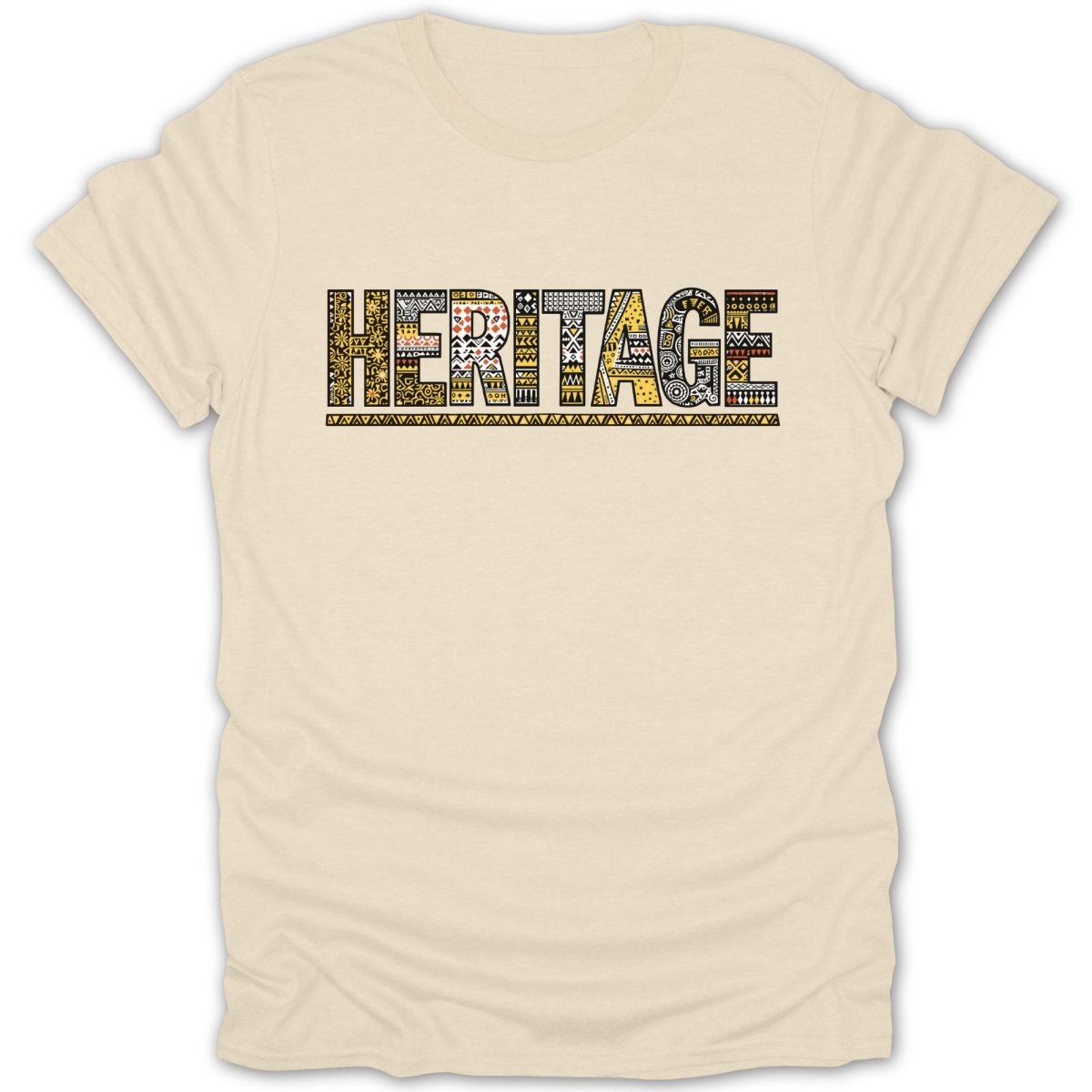 Heritage African Pattern Tee - Zion Threadz