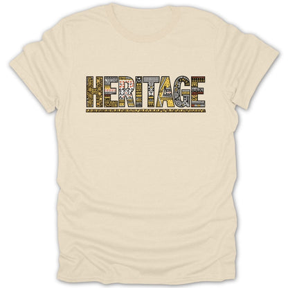 Heritage African Pattern Tee - Zion Threadz