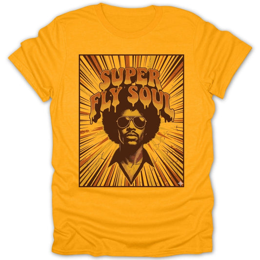 Super Fly Soul Cool Retro Tee - Zion Threadz