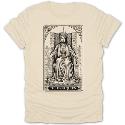 The High Queen Tarot Card Tee - Zion Threadz
