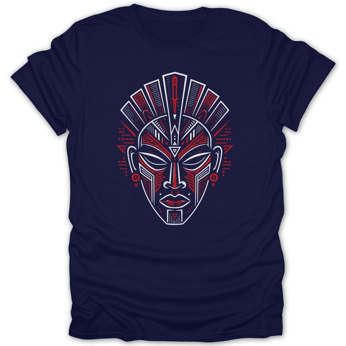 Artistic Blood Tribal Mask Tee - Zion Threadz