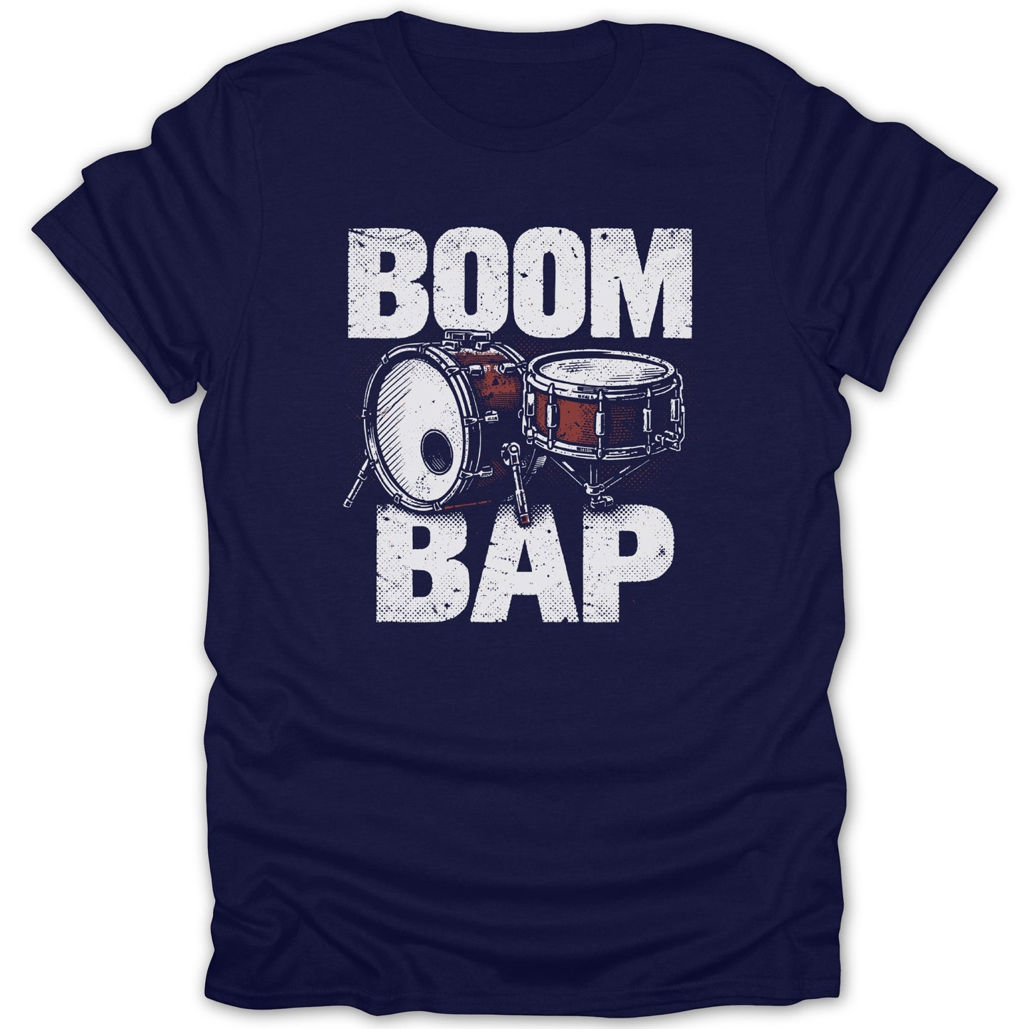 Boom Bap Drum Kit Graphic Tee shirt Retro Style