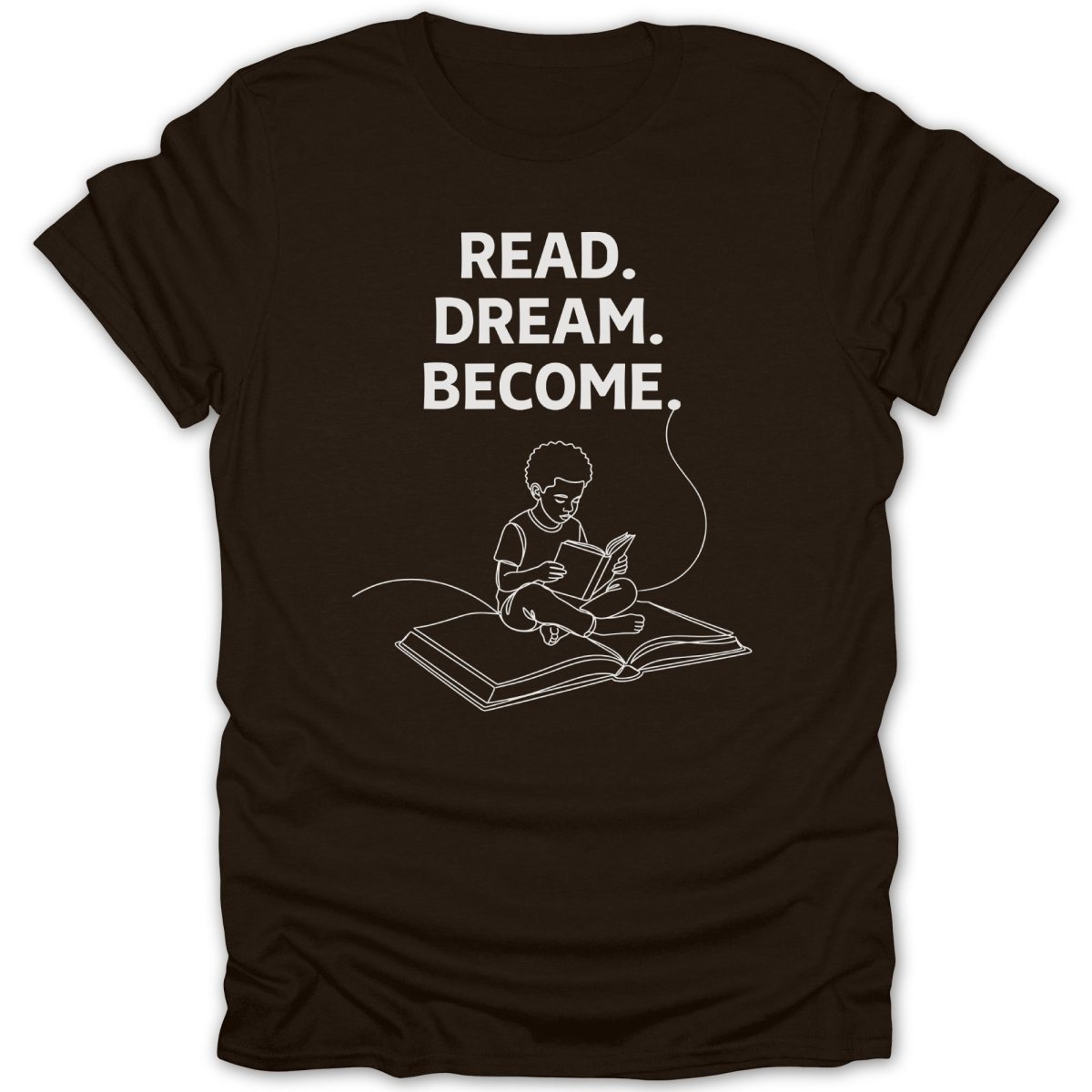 Black Boy Read Dream Become Tee - Zion Threadz