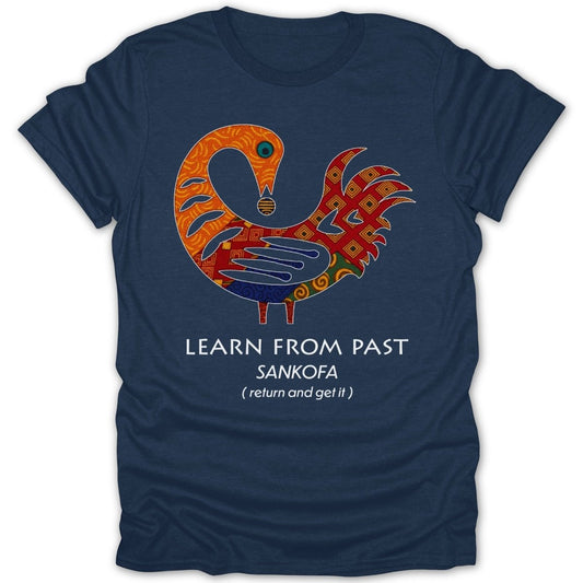 Sankofa Learn From Past Tribal 2 Tee - Zion Threadz