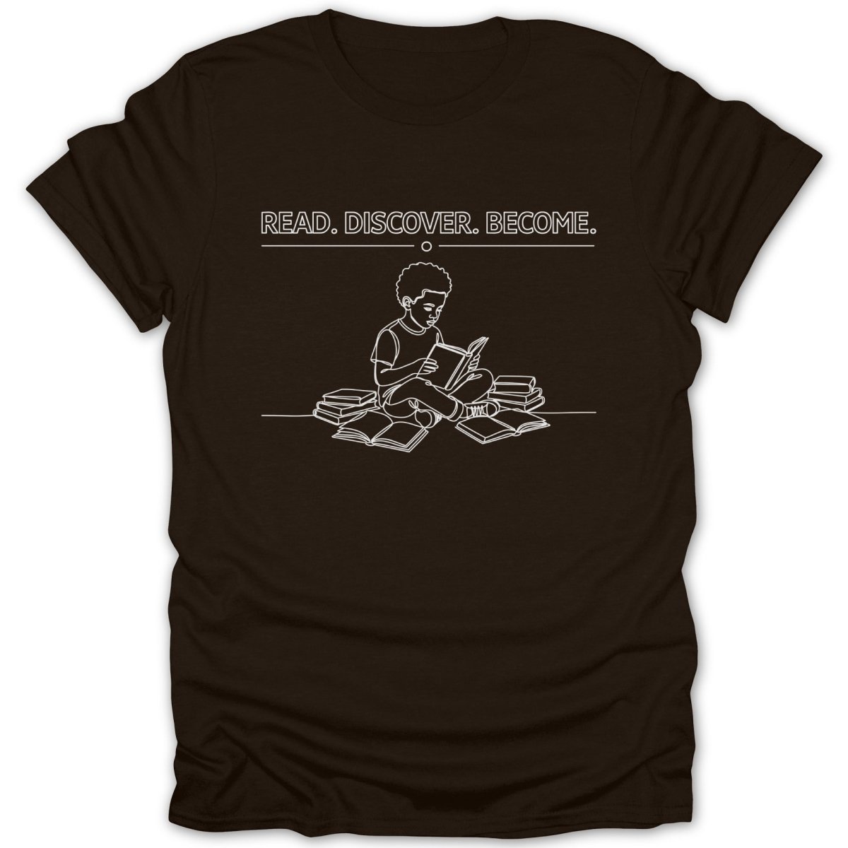 Black Boy Read Discover Become Tee - Zion Threadz