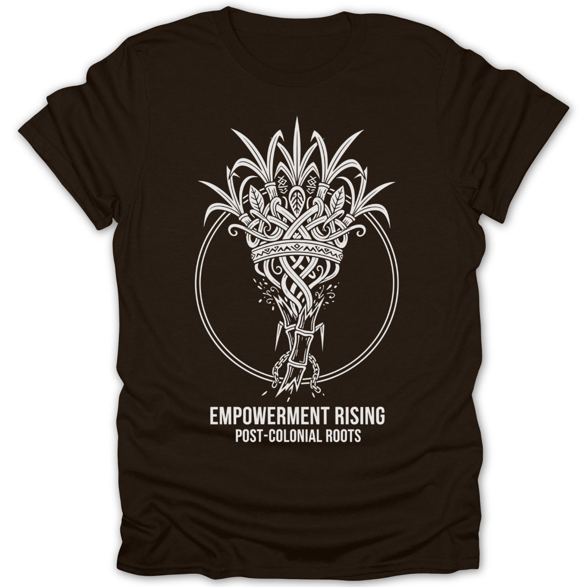 Empowerment Rising Post Colonial Roots Graphic Tee - Zion Threadz