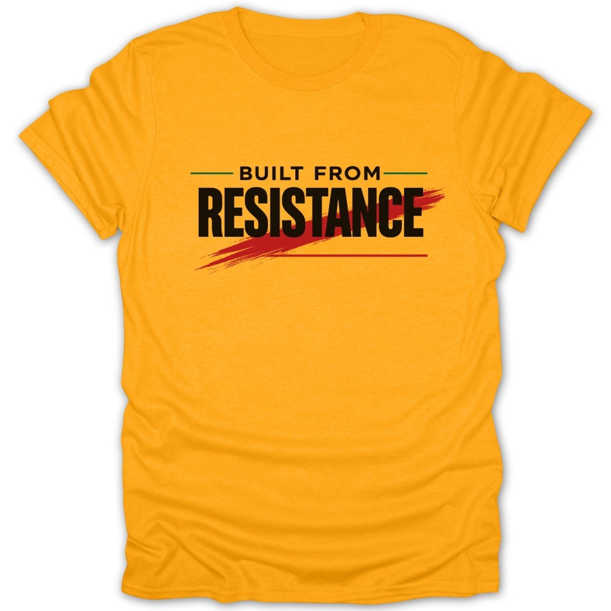 Built From Resistance Tee - Zion Threadz
