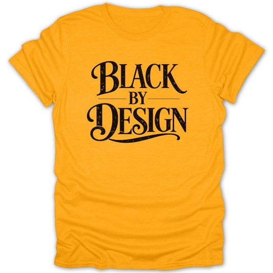 Black By Design Tee - Zion Threadz