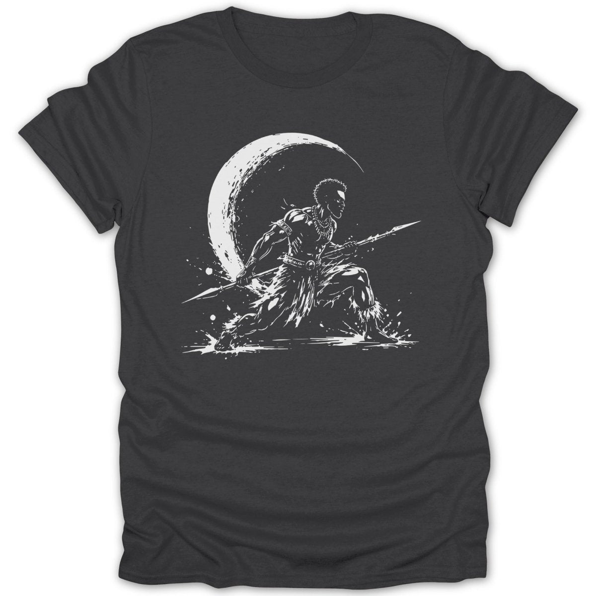 Lunar Warrior Spirit BW Tee - Zion Threadz