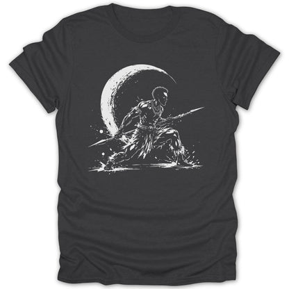 Lunar Warrior Spirit BW Tee - Zion Threadz