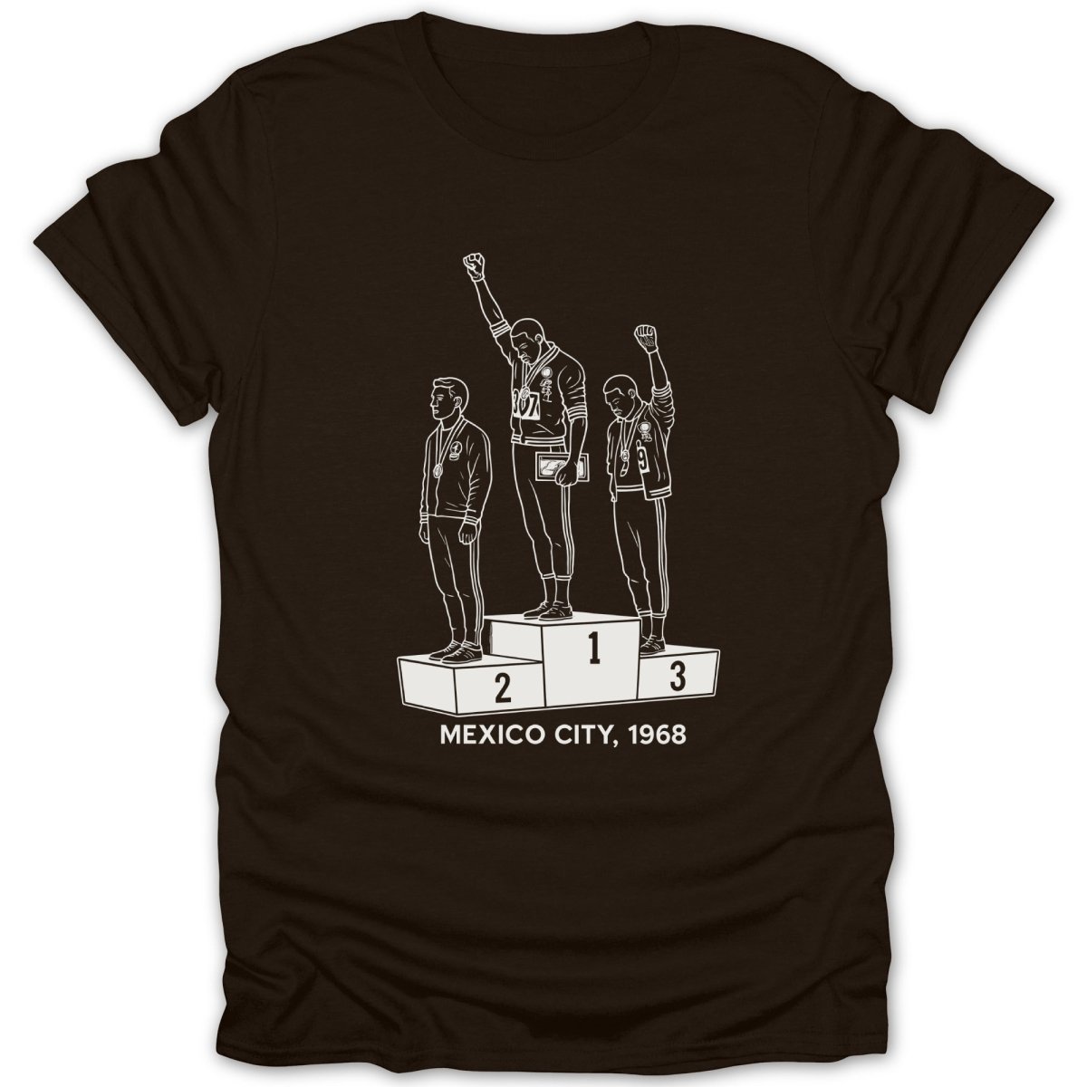The Olympic Black Power Salute Iconic Moment Art Tee - Zion Threadz