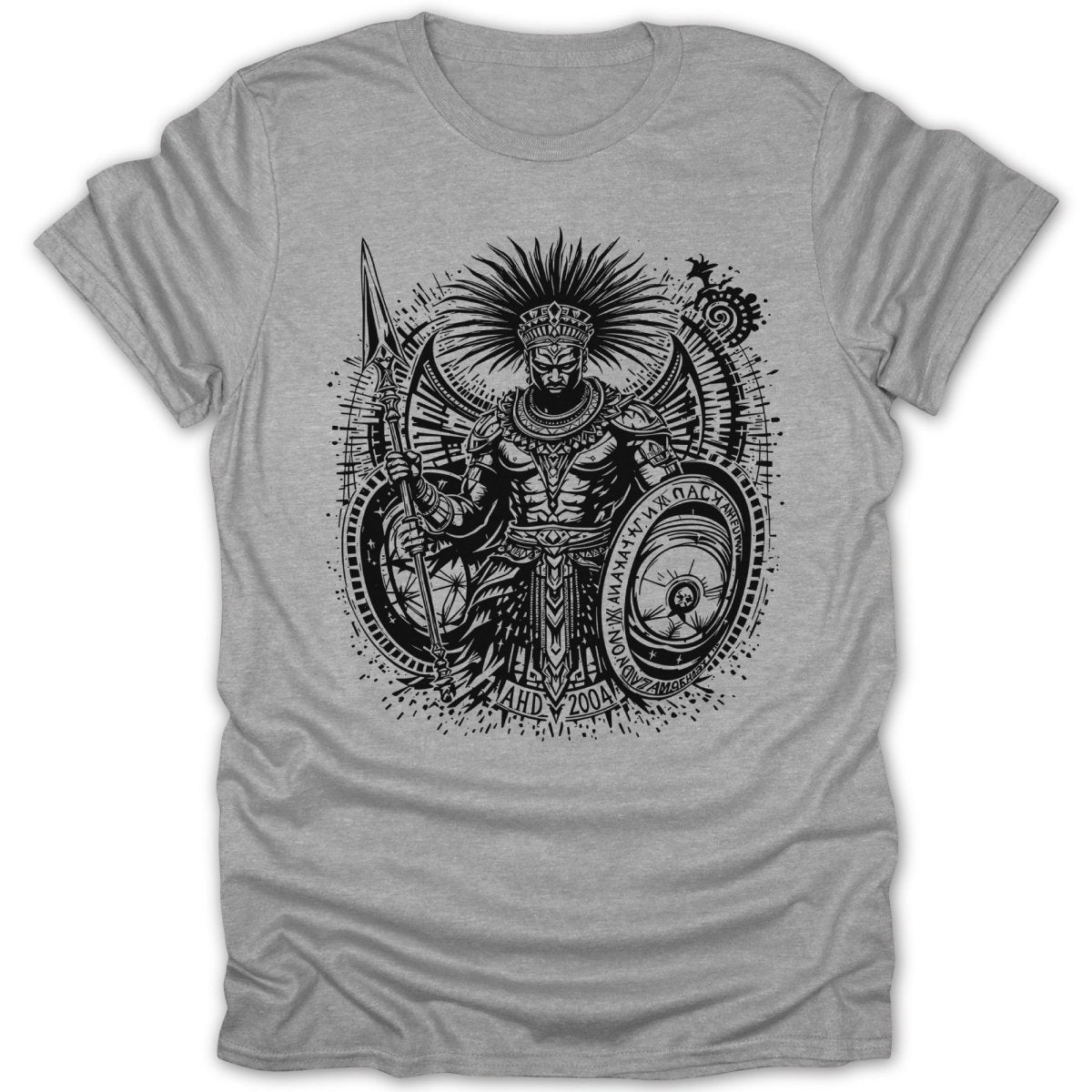 African Warrior Design Tee - Zion Threadz
