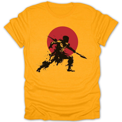 Warrior Rising Sun Tee - Zion Threadz