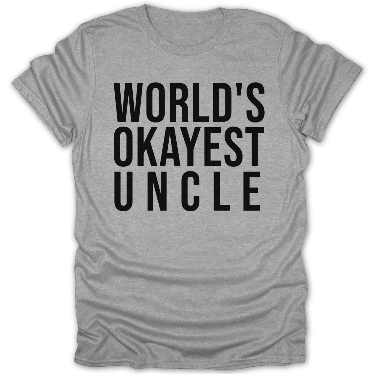 World's Okayest Uncle Tee - Zion Threadz