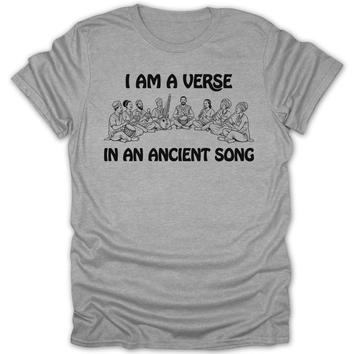 I Am a Verse In an Ancient Song Artwork Tee - Zion Threadz