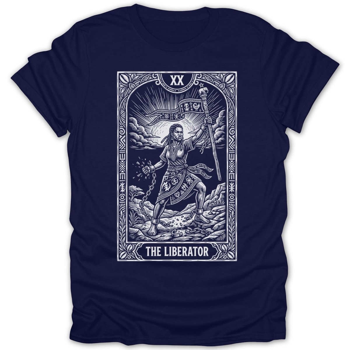 The Liberator Tarot Card Tee - Zion Threadz