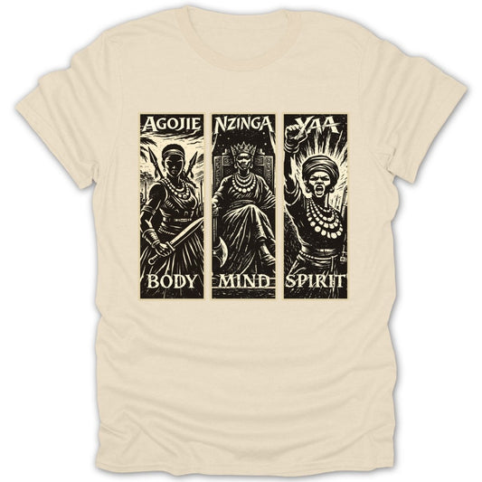 Agojie Nzinga Yaa Legacy Tee - Zion Threadz