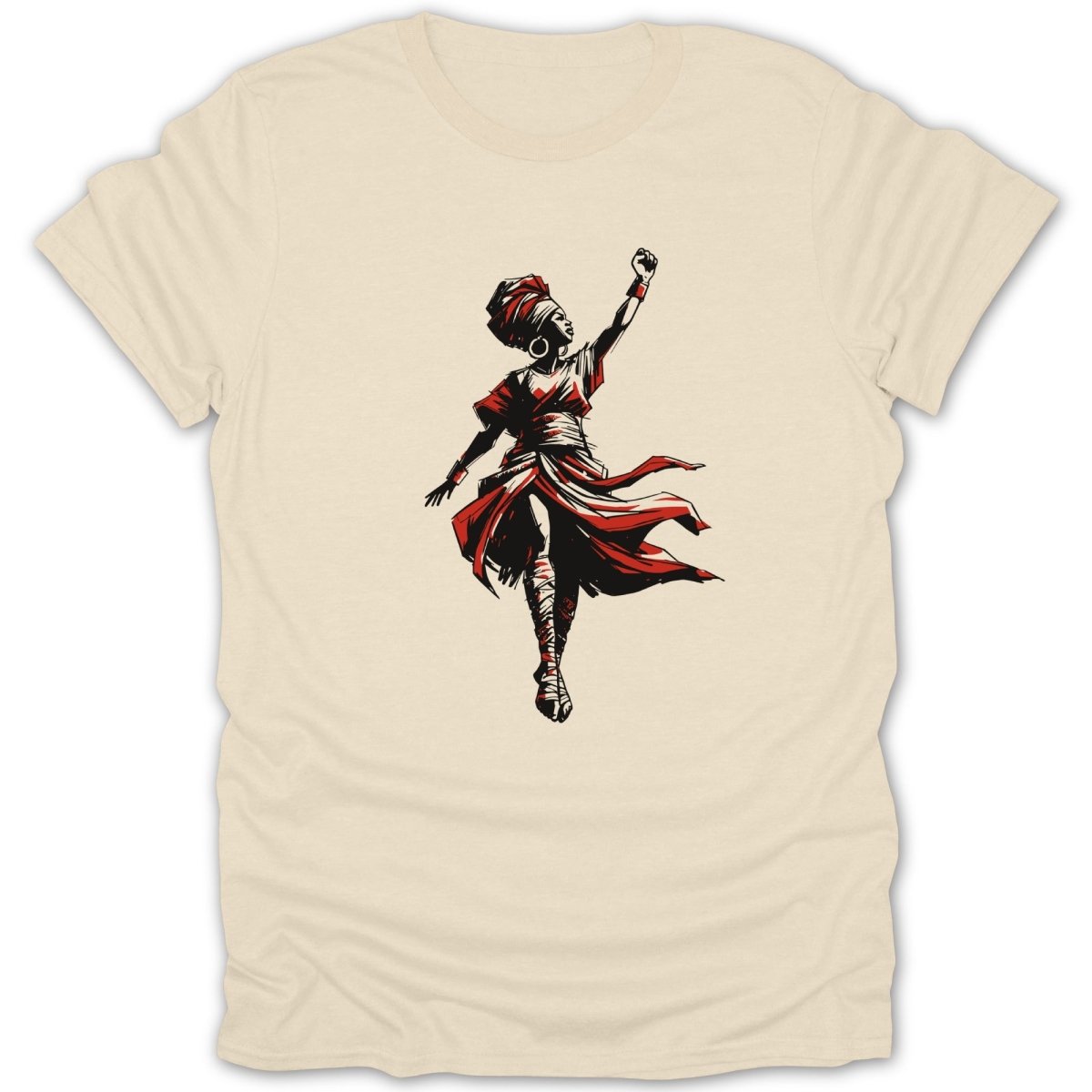Strong Woman Empowerment Fist Tee - Zion Threadz