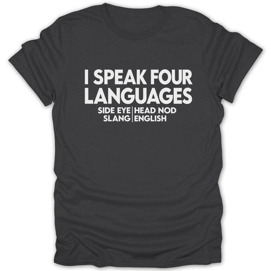 Four Languages Tee - Zion Threadz
