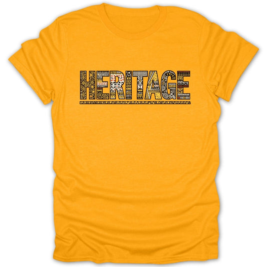 Heritage African Pattern Tee - Zion Threadz