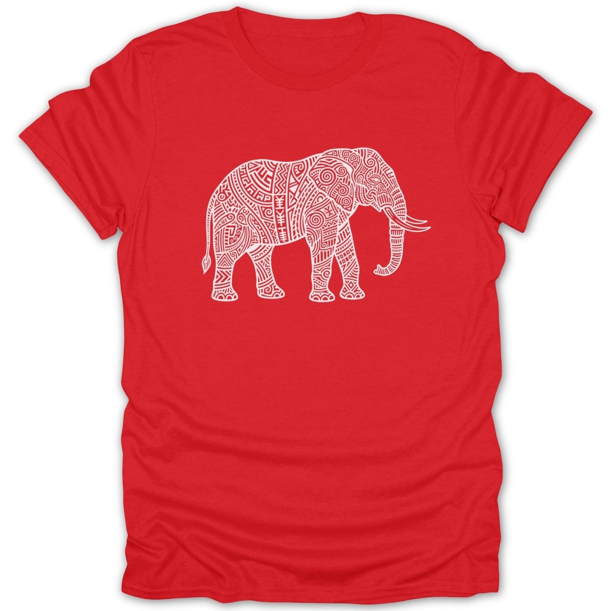 Tribal Elephant Pattern Tee - Zion Threadz
