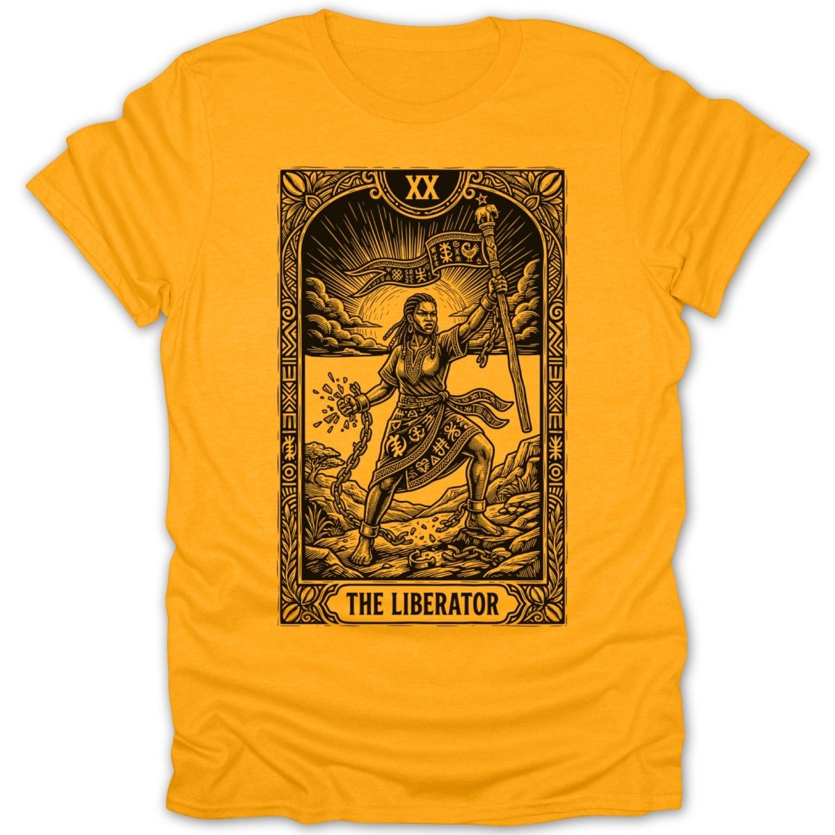 The Liberator Tarot Card Tee - Zion Threadz