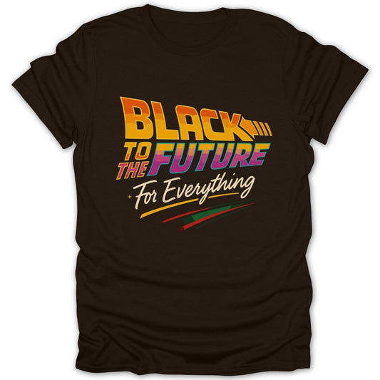 Black To The Future Tee - Zion Threadz