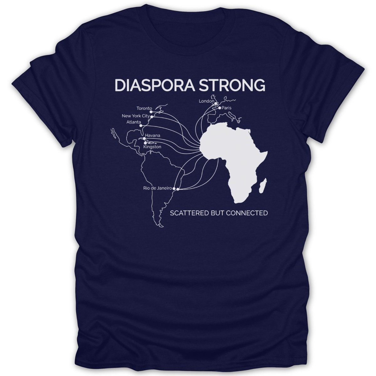 Diaspora Strong Connected Tee - Zion Threadz