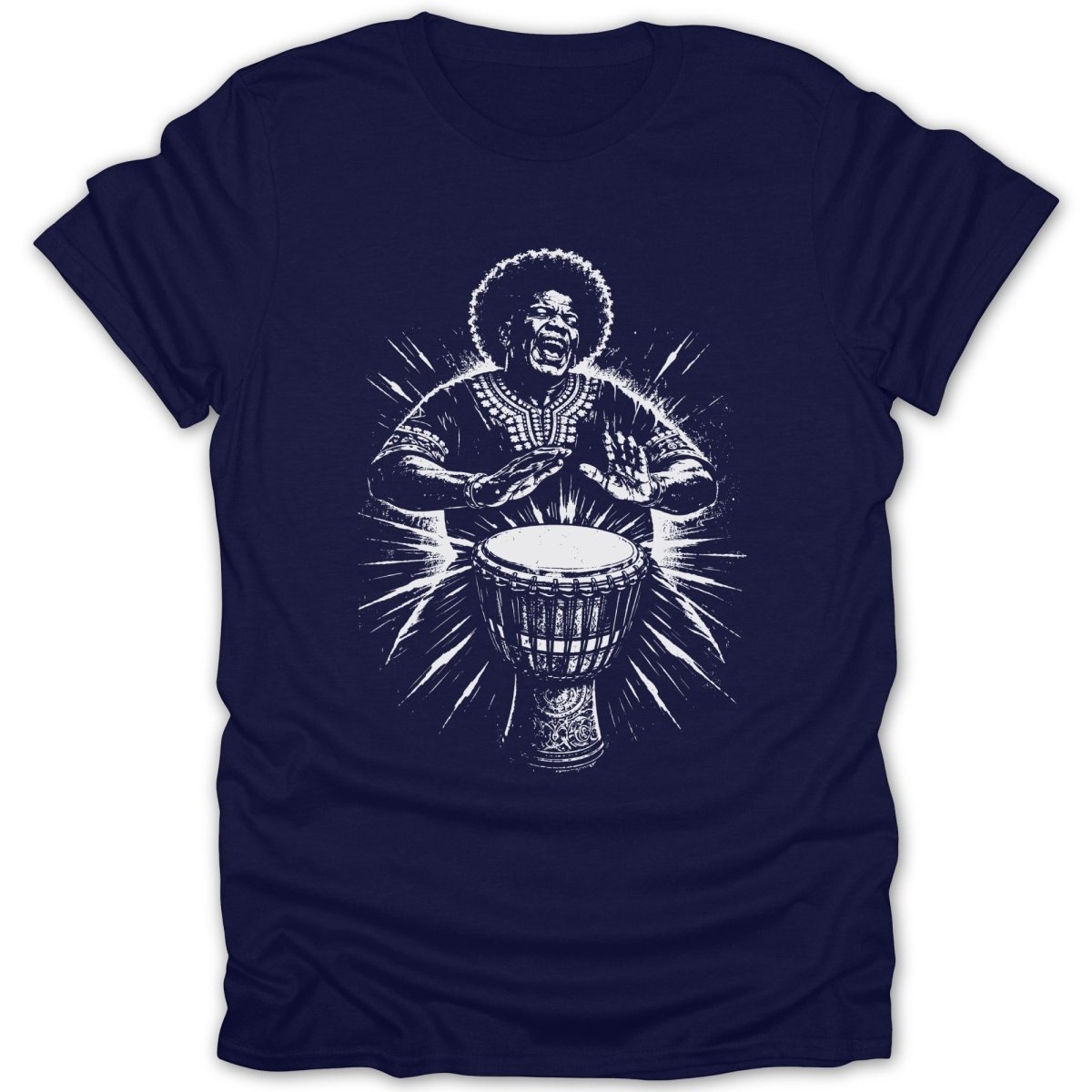 Rhythmic Resonance Drummer Tee - Zion Threadz