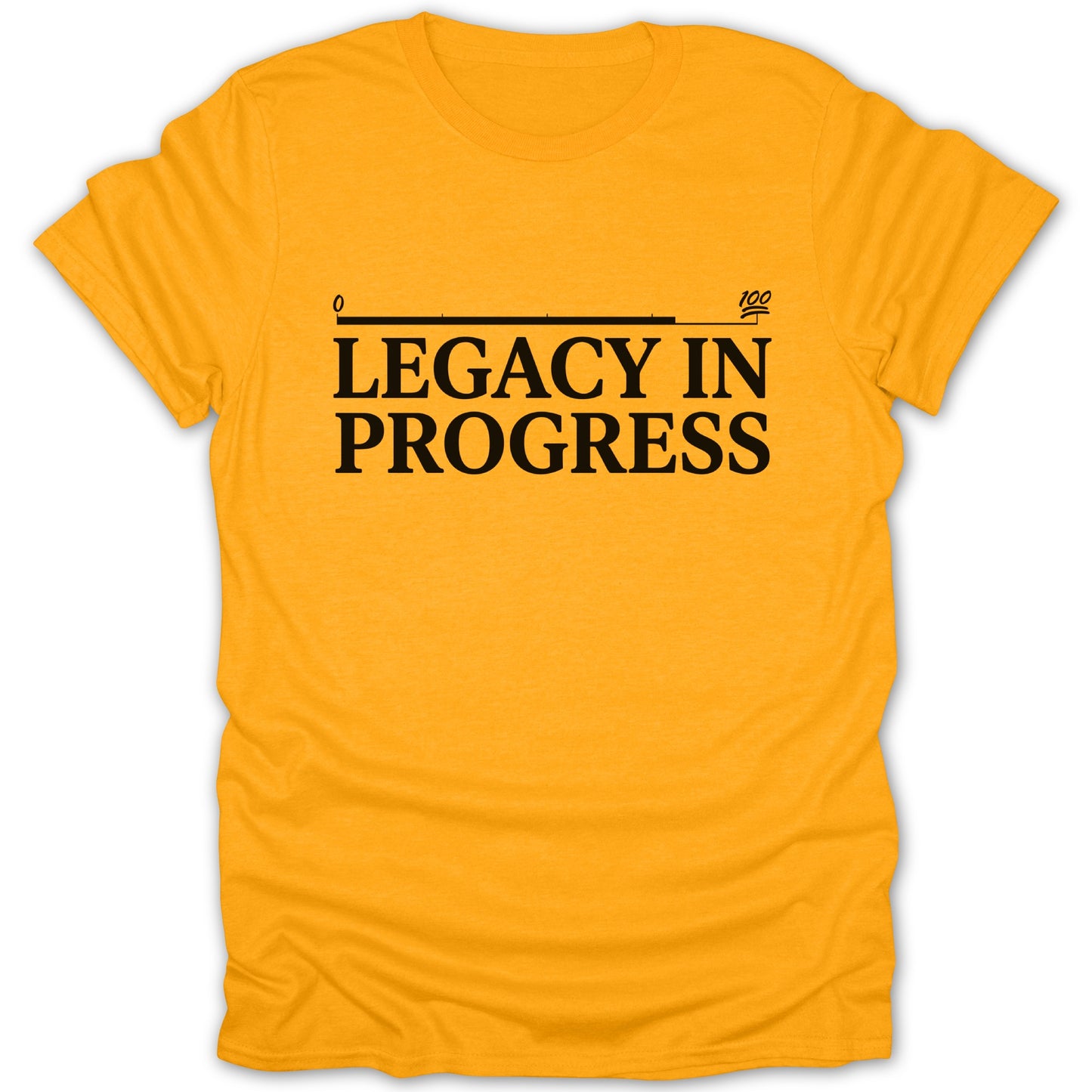 Legacy in Progress Motivational Graphic Tee product