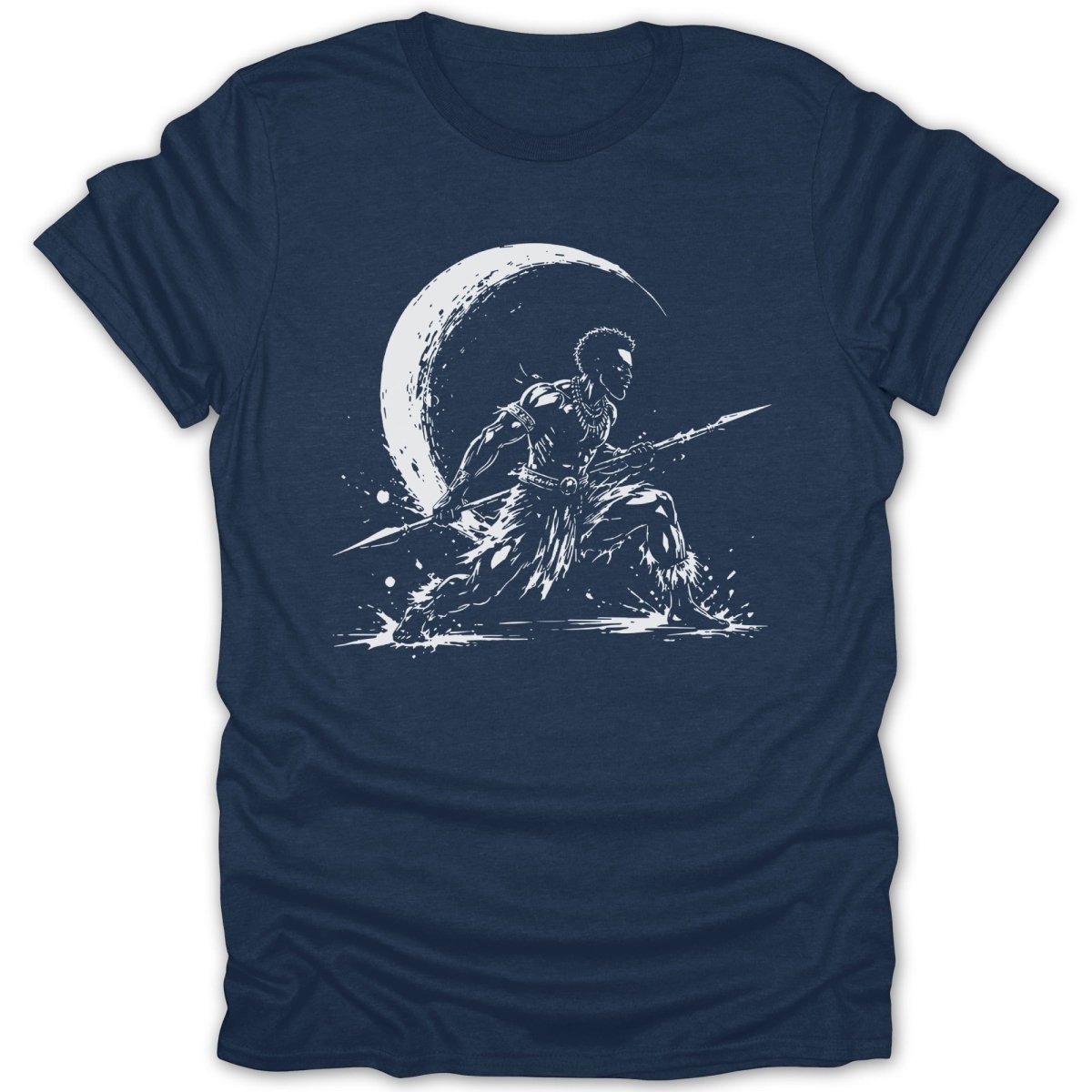Lunar Warrior Spirit BW Tee - Zion Threadz